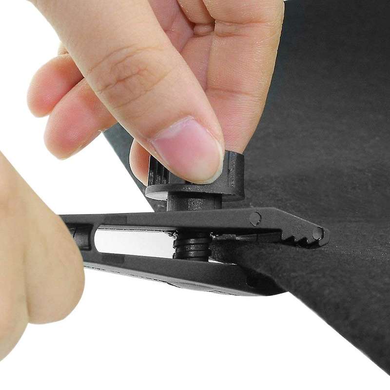 12 Pcs Heavy Duty Multi- Thumb Screw Tarp Clips Clamps Fit for Holding Up Tarp, Canopy, Car Cover, P