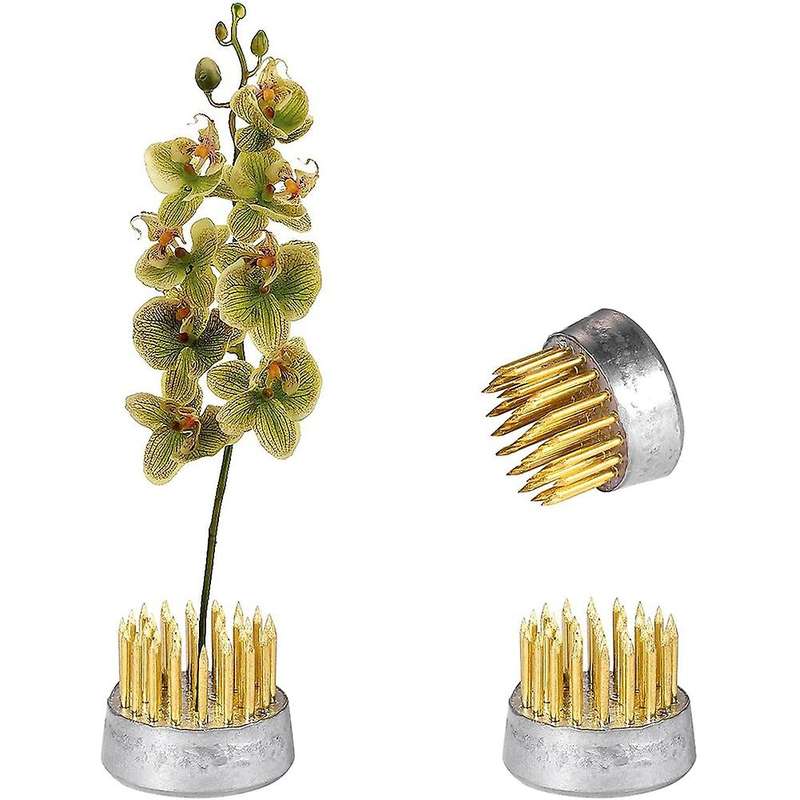 12 PCS Pin Flower Frog Floral Round Flower Arranger Flower Fixed Flower Holder Tool Floral Arrangeme