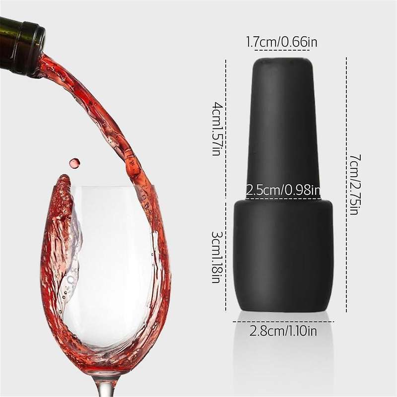 12 PCS Wine Stoppers for Wine Bottles, Reusable Sparkling Wine Bottle Stopper Wine Sealer for Wine B