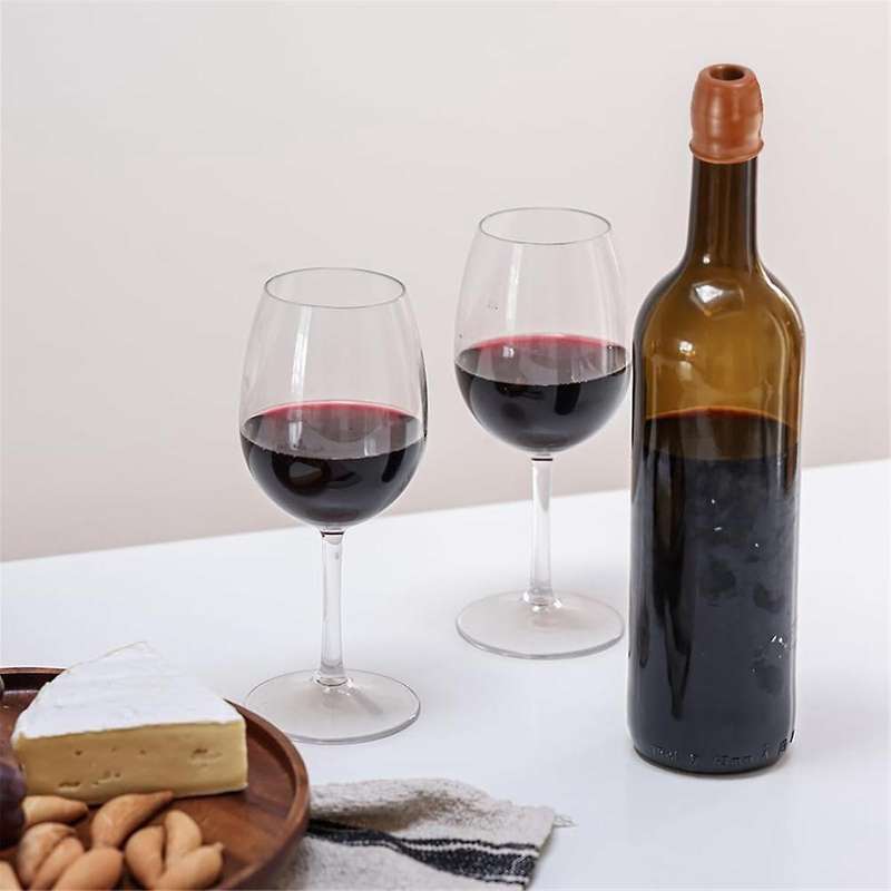 12 PCS Wine Stoppers for Wine Bottles, Reusable Sparkling Wine Bottle Stopper Wine Sealer for Wine B