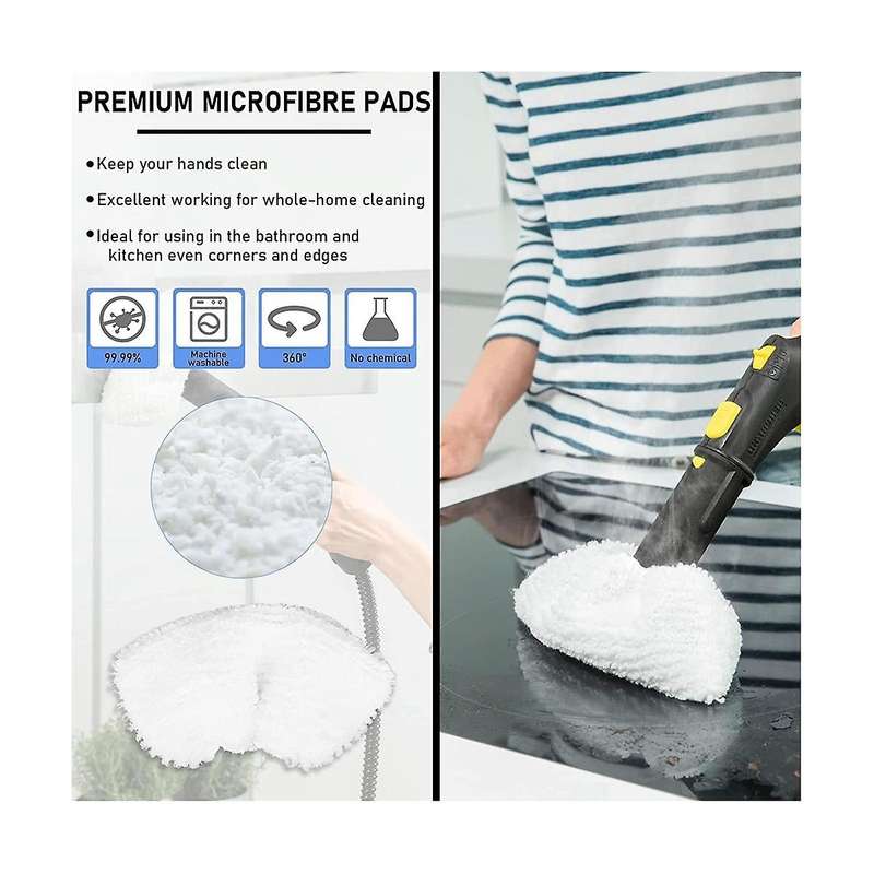 12 Piece Microfibre Cloth Set, Accessory Compatible for Easyfix SC2 SC3 SC4 SC5