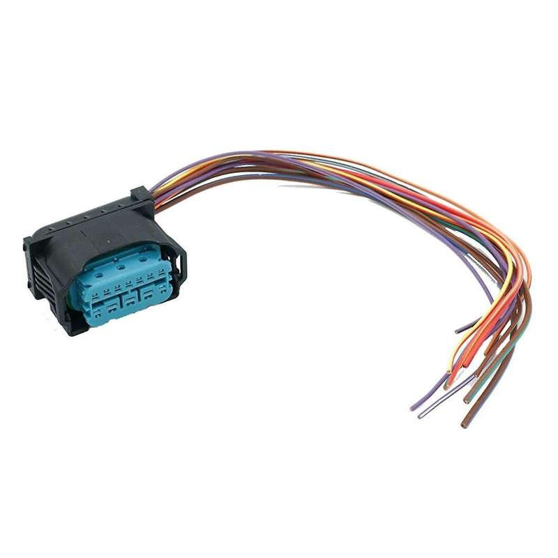 12 Way LED Lamp Headlight Plug Pigtail for X1 X3 X5 F15 X6 F01 F02 E63 E64 E90 Head Light Connector