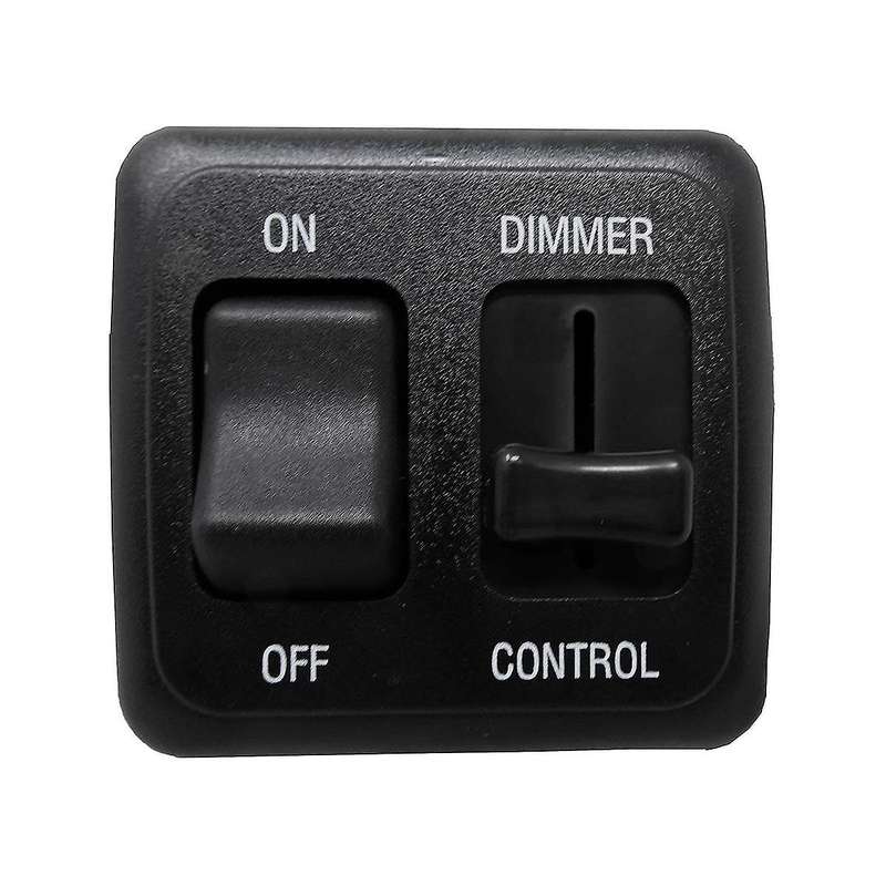 12 Volt DC Dimmer Switch for LED, Halogen, Incandescent - RV, Auto, Truck, Marine, and Strip Lightin