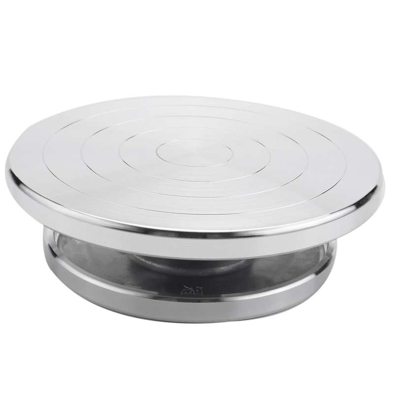 12/15cm Double Face Use Aluminum Turntable for Ceramic Clay Sculpture Platform Pottery Wheel Rotati