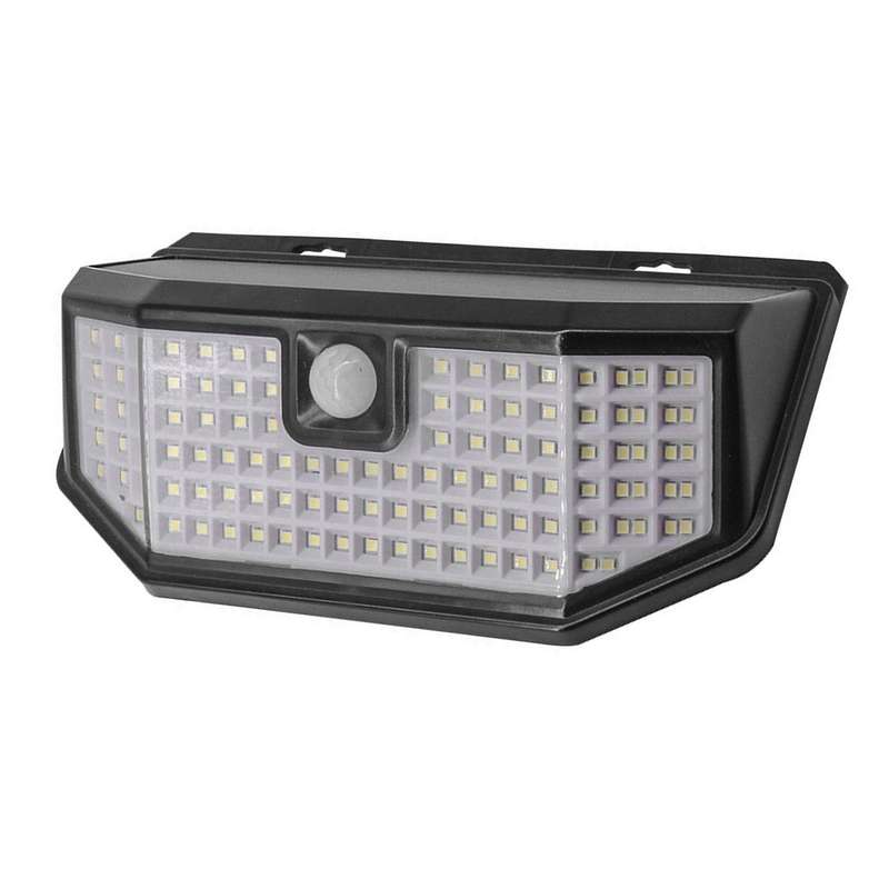 120 LED Solar Outdoor Wall Light with Motion Sensor Outdoor Garden Light Ip65 Waterproof Three Modes