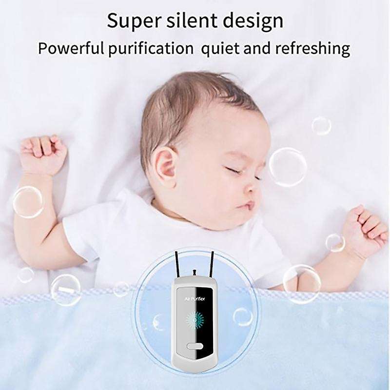 120 Million Negative Ion Air Purifier Personal Wearable Mini Hanging Neck Purifier for Pregnant Wome