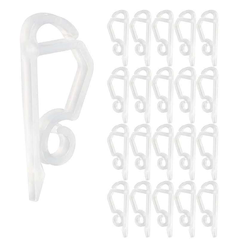 120 Pack Christmas Light Clips Outdoor White