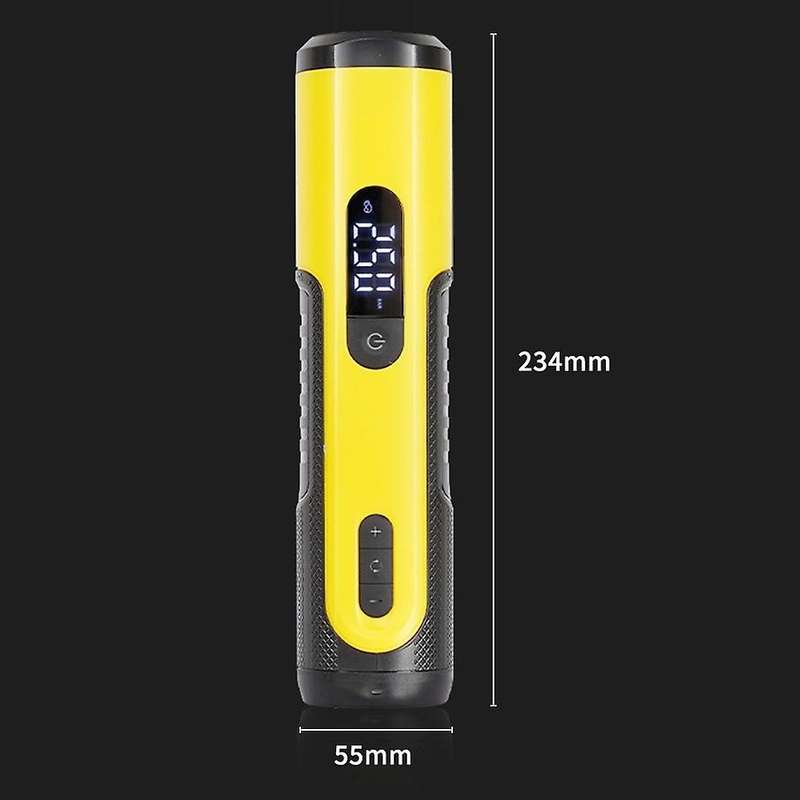 120 PSI Tire Inflator Portable Air Compressor withLCD Display Emergency LED Light Cordless Air Pump