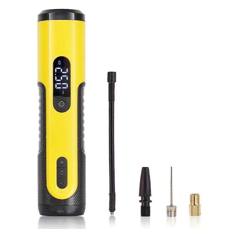 120 PSI Tire Inflator Portable Air Compressor withLCD Display Emergency LED Light Cordless Air Pump