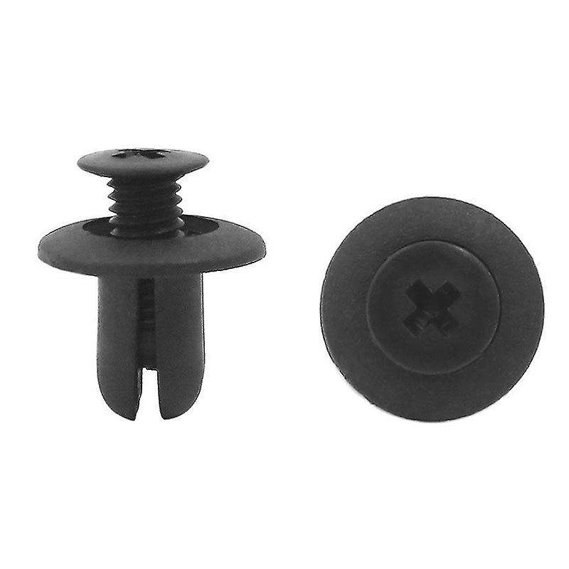 120 X 8mm Car Hole Plastic Rivets Fastener Bumper Pin Clips Clip