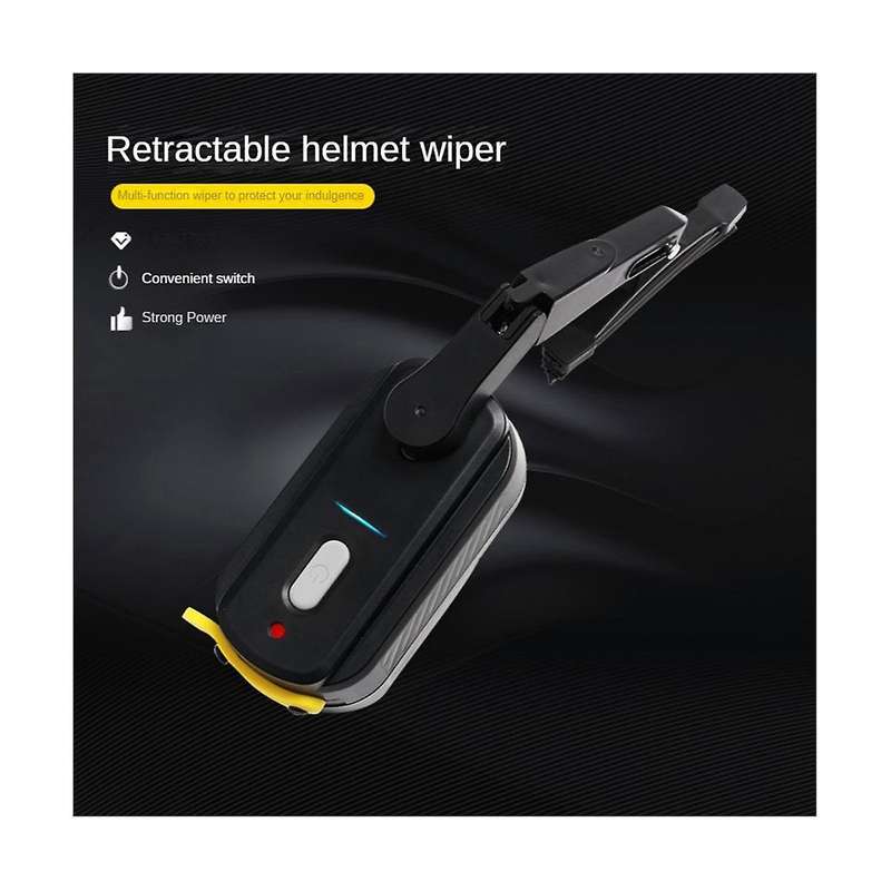 1200mah Motorcycle Helmet Electric Wiper Motor Helmet Windshield Wiper Helmet Wiper Compatible With