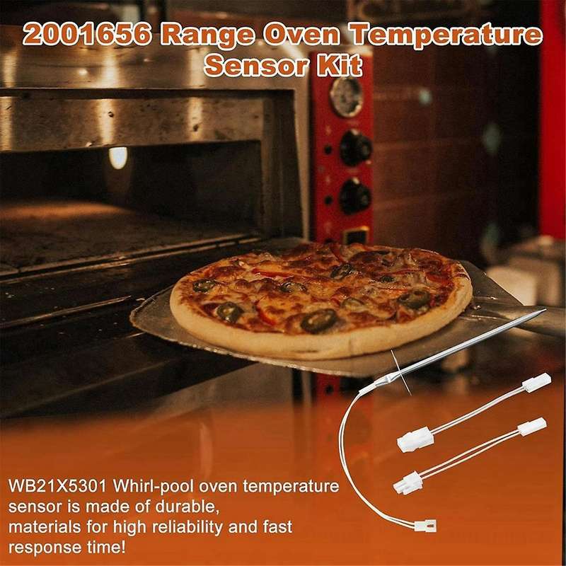 12001656 Oven Temperature Sensor Replacement for Whirl-Pool Ken-More Ovens Replaces AP4009009 740049