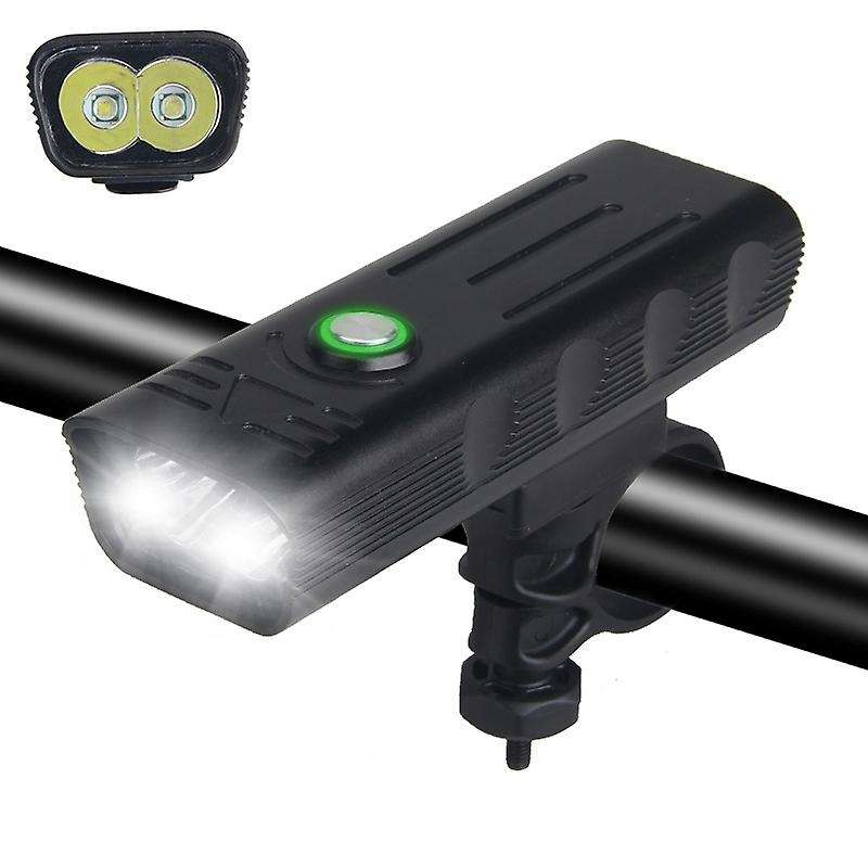 1200Lm 4500MAh Bike Front Light Usb Rechargeable Bike Light, 4 Light Mode Fits All Bicycles, Mountai