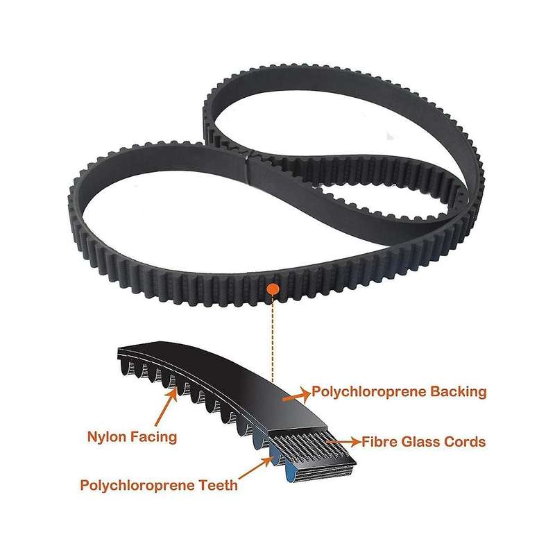 120-3335 Lawn Mower Belt for 30inch Timemaster Deack, 1203335 265-610