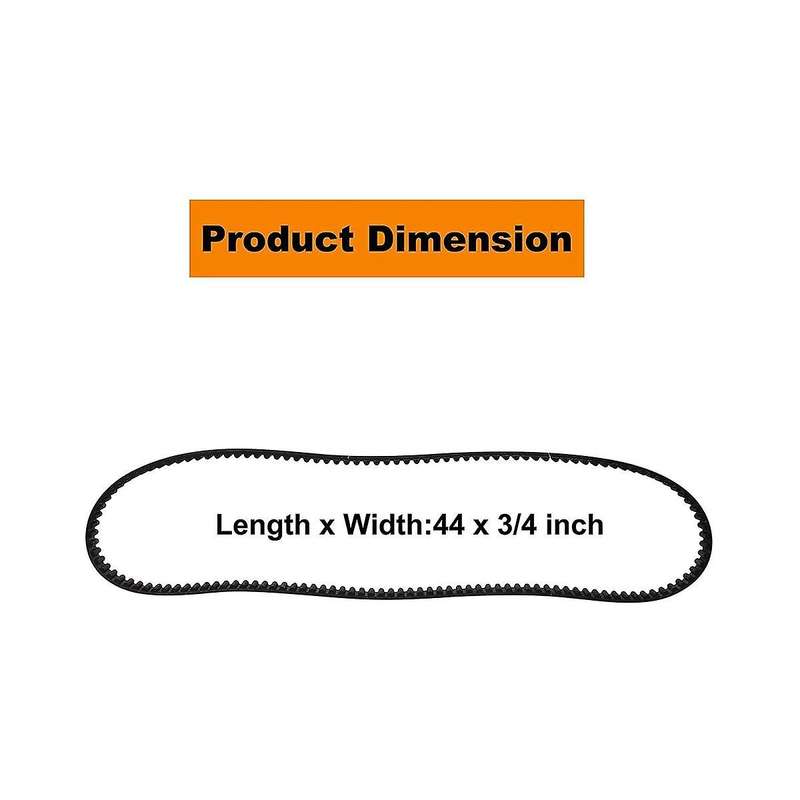 120-3335 Lawn Mower Belt for 30inch Timemaster Deack, 1203335 265-610