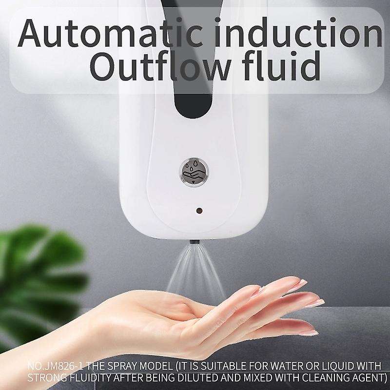 1200ML Hand Disinfection Machine Automatic Induction Hand Cleaner Soap Sensor Dispenser Wall-Mounted