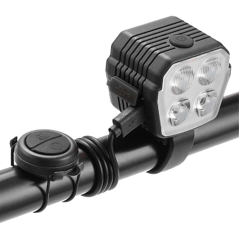 120dB Bicycle Horn Light Bicycle Headlight 2 in 1 Bicycle Headlight 4LED for Outdoor Mountain Bike