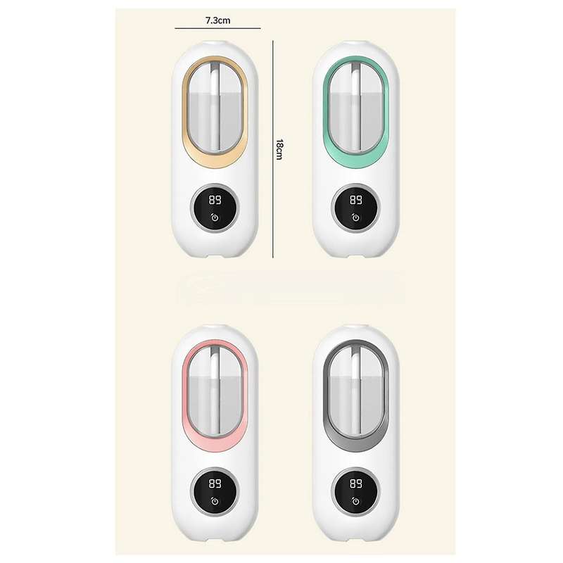 120ml Essential Oil Diffuser Wall Mounted Aromatherapy Digital Display with Night Light Air Purifier