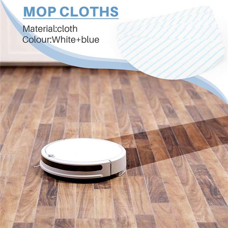 120Pcs Microfiber Mopping Pads Compatible ECOVACS DEEBOT OZMO T8 T9 AIVI