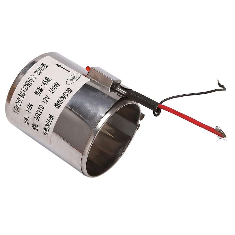 120W 90X110 12V Universal Adjustable Crude Oil- Filter Heating Jacket Filter Elements Heating Washer