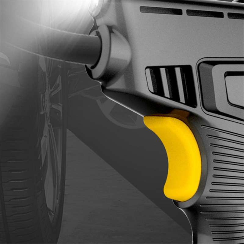 120w Handheld Air Compressor Wireless Inflatable Pump Portable Air Pump Tire Inflator Digital for C