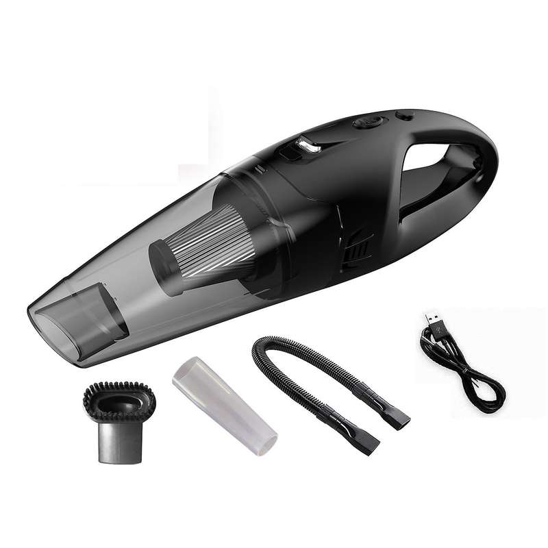 120W Handheld Car Vacuum Cleaner Cordless Strong Power Suction Portable Wet Dry Vacuum Cleaner for A