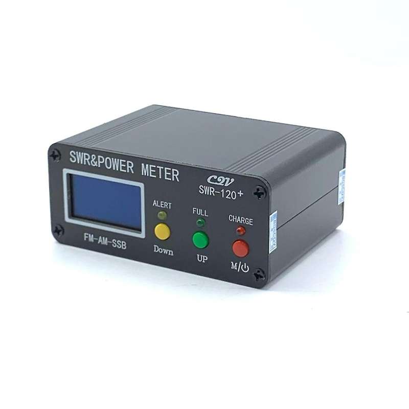 120W SWR Digital Power Standing Wave Meter 1.8-54MHz Shortwave Meter FM AM SSB Modes Power Meter Sup