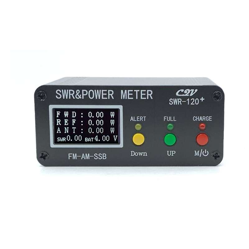 120W SWR Digital Power Standing Wave Meter 1.8-54MHz Shortwave Meter FM AM SSB Modes Power Meter Sup