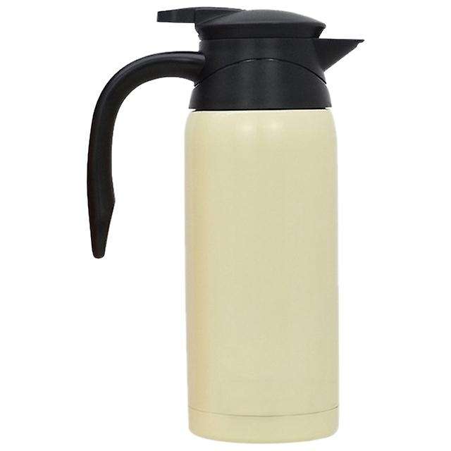 12-24V 800ML Stainless Steel Safe Car Electric Heated Water Kettle Bottle Cup Travel Car Kettle Car