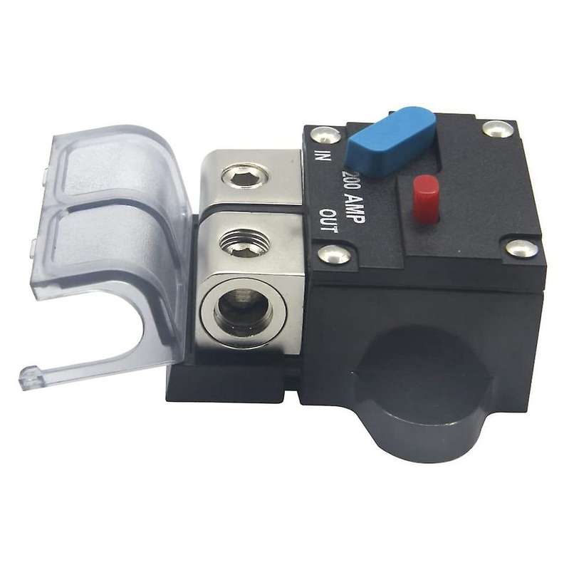 12-24 Volt DC 200A Circuit Breaker Trolling Motor Auto Car Marine Stereo Audio Inline Fuse Holders