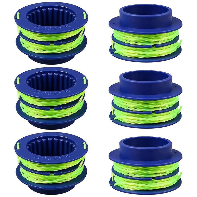 124-03 Spooled Trimmer Line 0.080-in 16Ft 6 Pack,for 24-Volt Max Weed String Trimmer