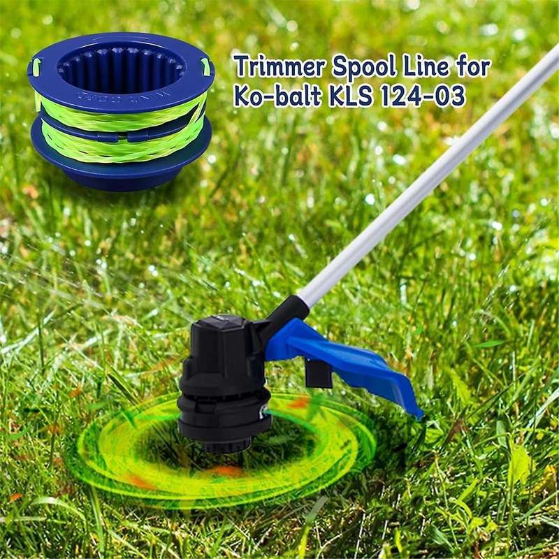 124-03 Spooled Trimmer Line 0.080-in 16Ft 6 Pack,for 24-Volt Max Weed String Trimmer