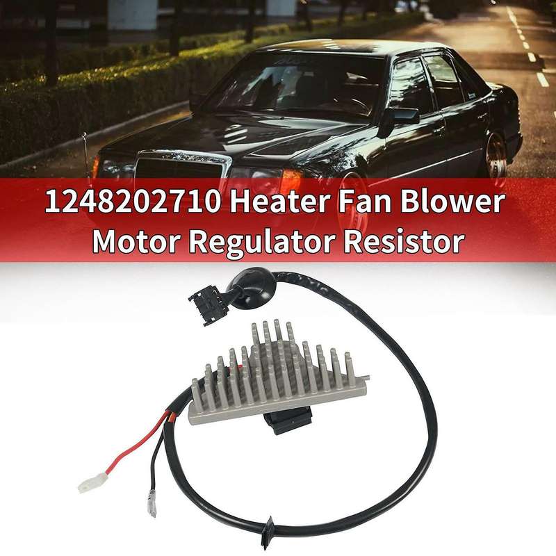 1248202710 Car Heater Fan Blower Motor Regulator Resistor for W124 S124 C124 2.0-6.0L TD 1984-1998