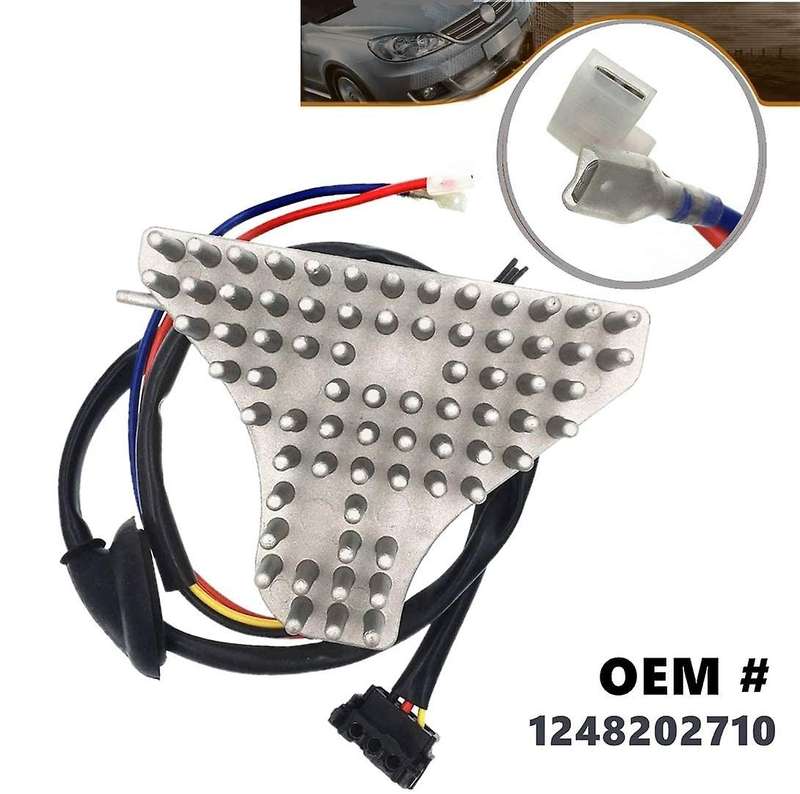 1248202710 Car Heater Fan Blower Motor Regulator Resistor for W124 S124 C124 2.0-6.0L TD 1984-1998