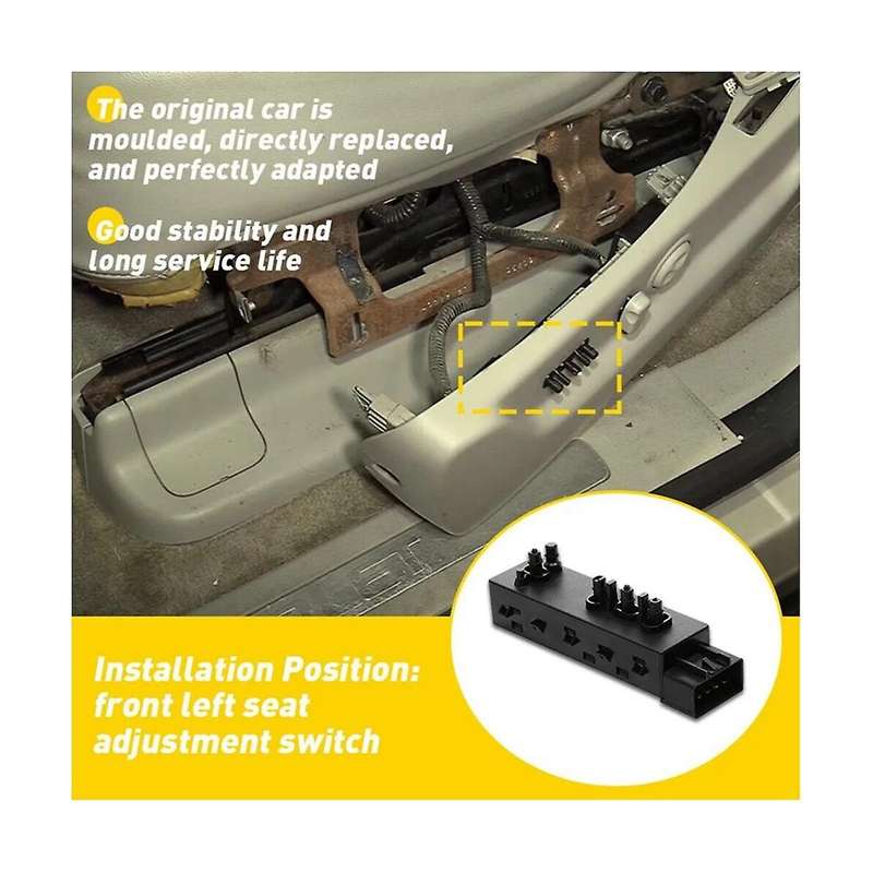 12451497 25974714 Front Left Power Seat Switch for 10-13 Seat Adjust Control Switch