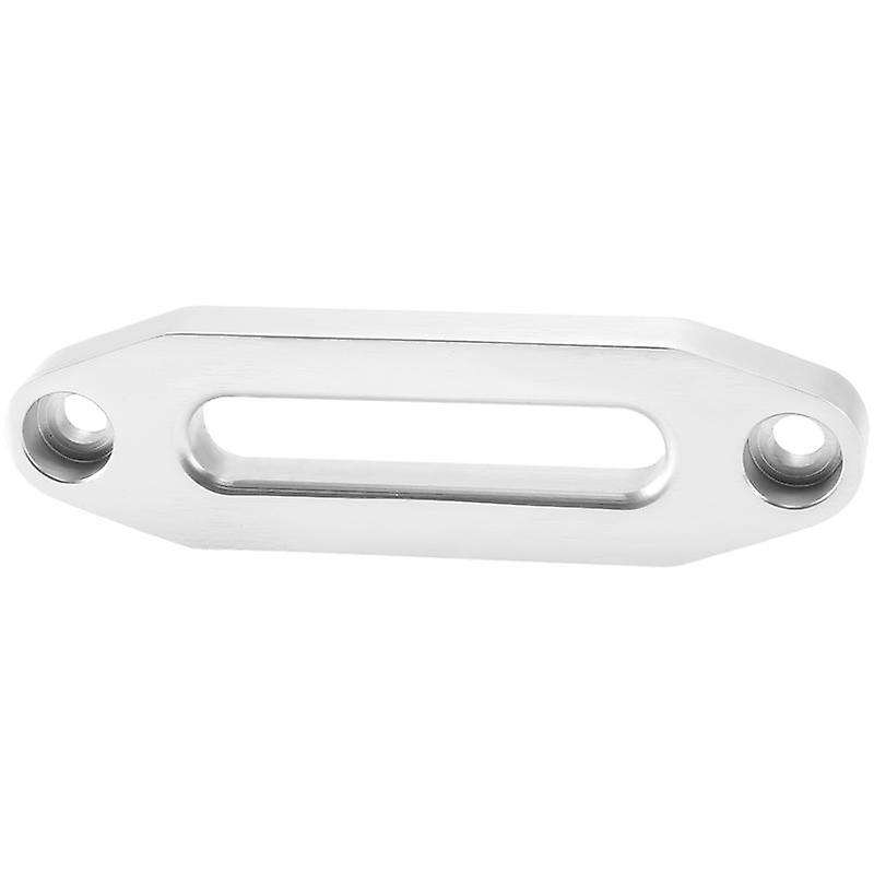 125mm 4000lbs Universal Chrome Billet Aluminum Hawse Fairlead Synthetic Mount Rope 15000lbs for Suv