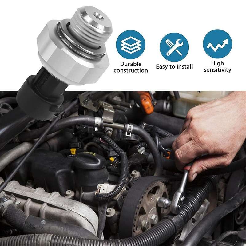 12677836 Oil Pressure Sensor Switch/with Screen Filter D1846, Engine Oil Pressure Sensor with Filte