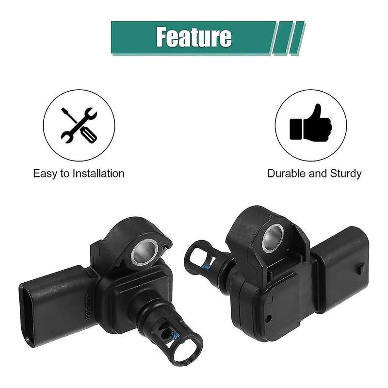 12681993 Intake Pressure Sensor Manifold Pressure Sensor Temperature Sensor for