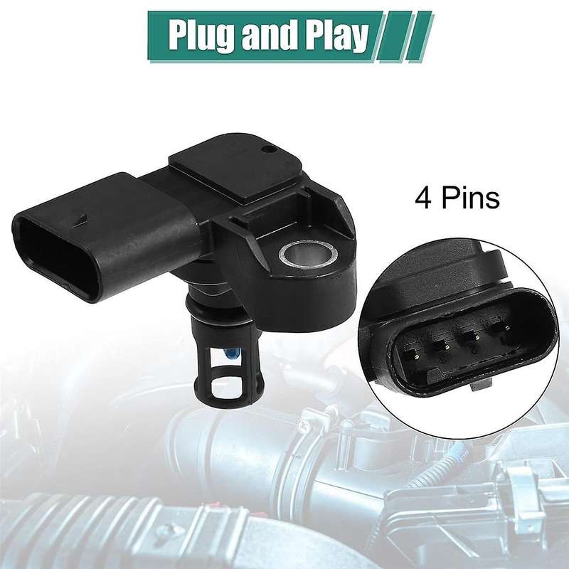 12681993 Intake Pressure Sensor Manifold Pressure Sensor Temperature Sensor for