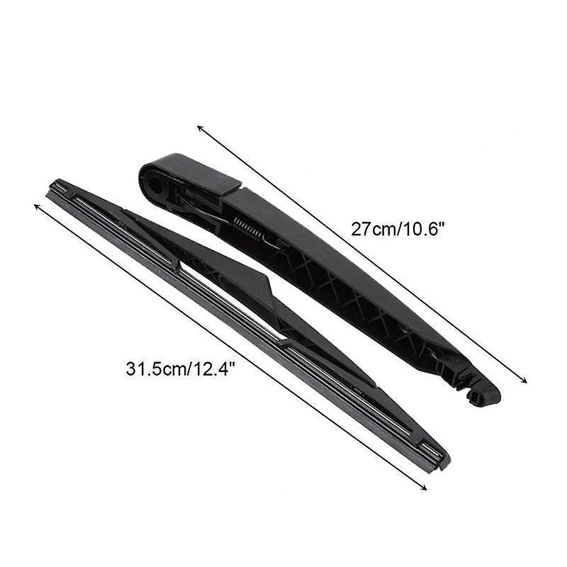 1273395, 93178858 Rear Windshield Wiper Arm and Blade Set