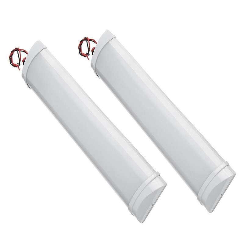 12-80v 72led Car Interior Light Strip Bar Ceiling Reading Dome Lighting Lamp for Cabinet Rv Trailer