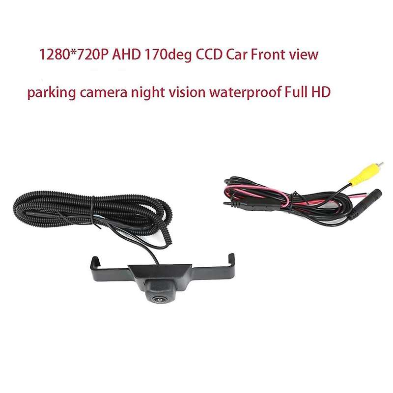 1280x720P AHD 170deg CCD Car Grille Front View Camera for XA50 2020 2021 Night Vision Parking LOGO C