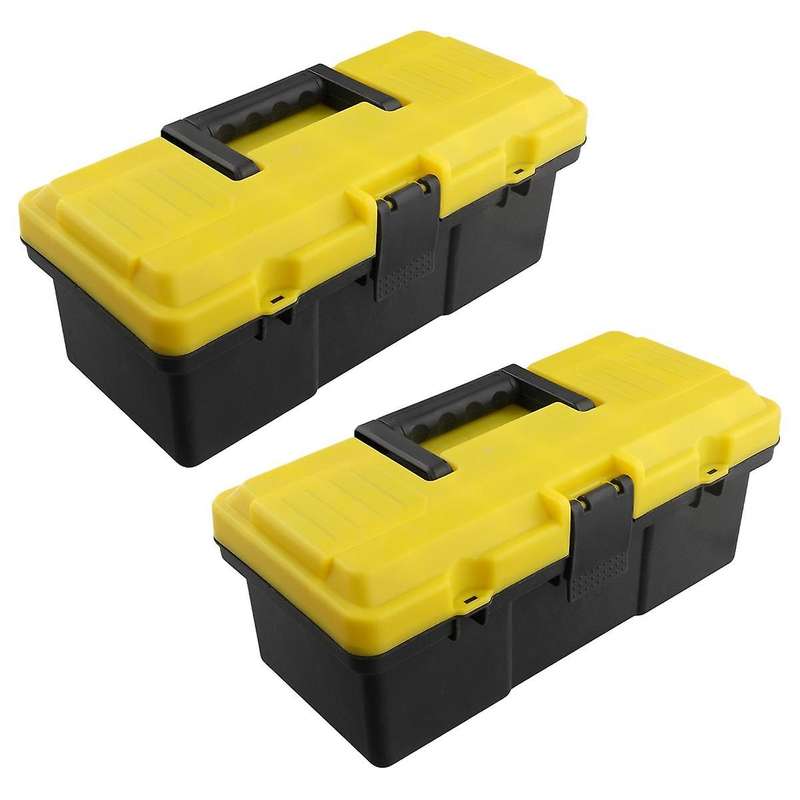 12In Electrical Toolbox Thickened Plastic Sturdy Storage Box Repair Machinery Woodworker Home Office