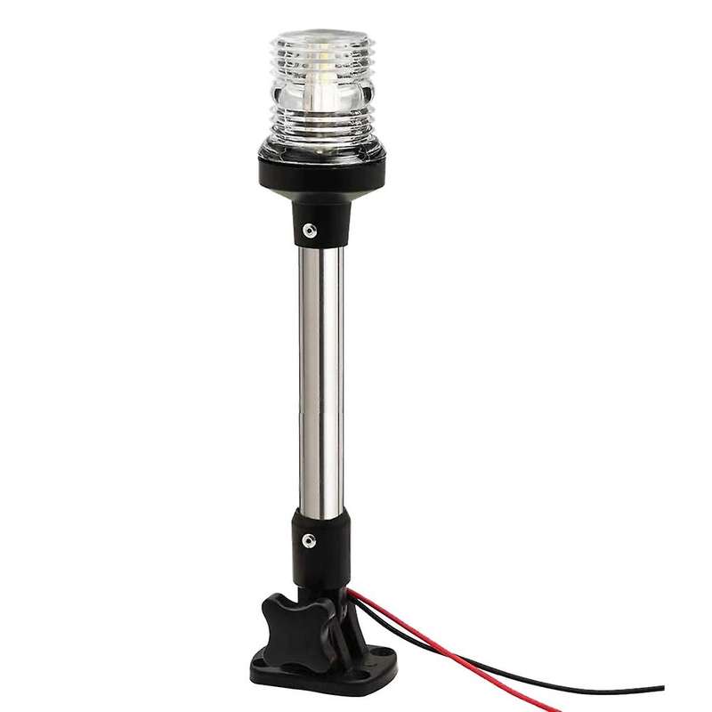 12inch LED Boat Navigation Light All Round Adjustable Boat Light Anchor Light for Fishing Boat Yacht