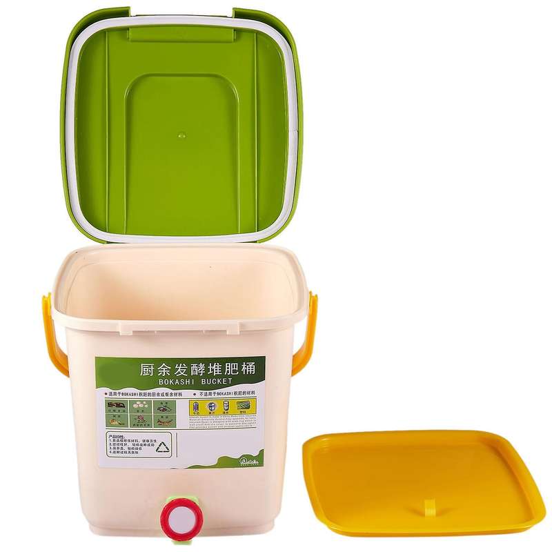 12L Compost Bin Recycle Composter Aerated Compost Bin PP