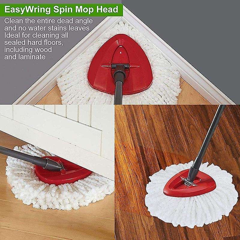 12Pack Replacement Heads,Microfiber Mop Refill, Mop Replacement Heads for