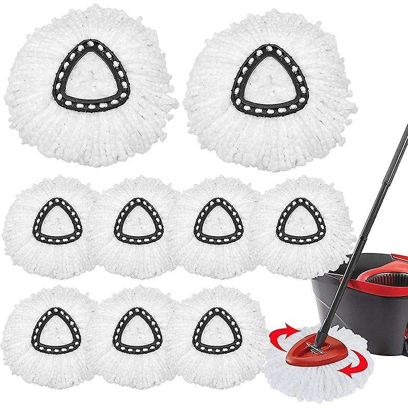 12Pack Replacement Heads,Microfiber Mop Refill, Mop Replacement Heads for
