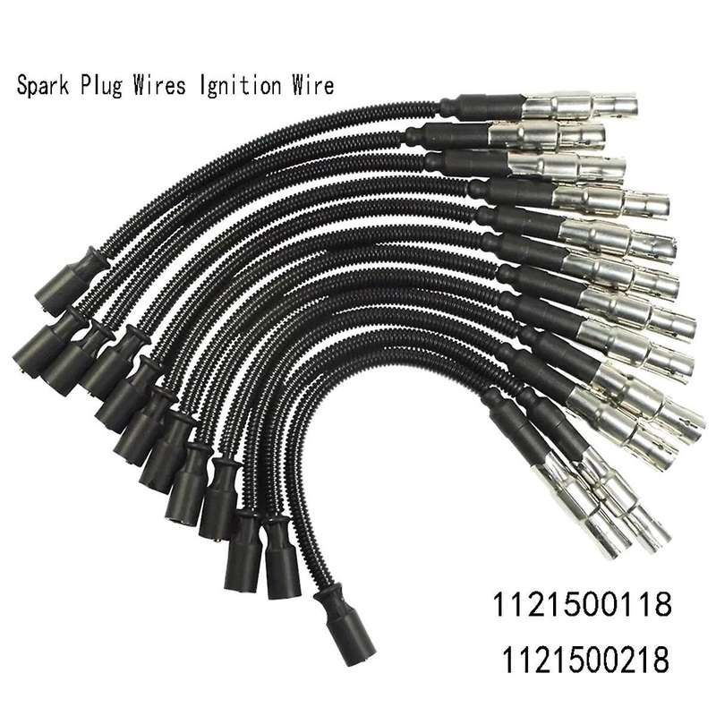 12PC Spark Plug Wires Ignition Wire for C E Class E320 W210 W203 W211 W220 W251 C240 C320 C55 11215