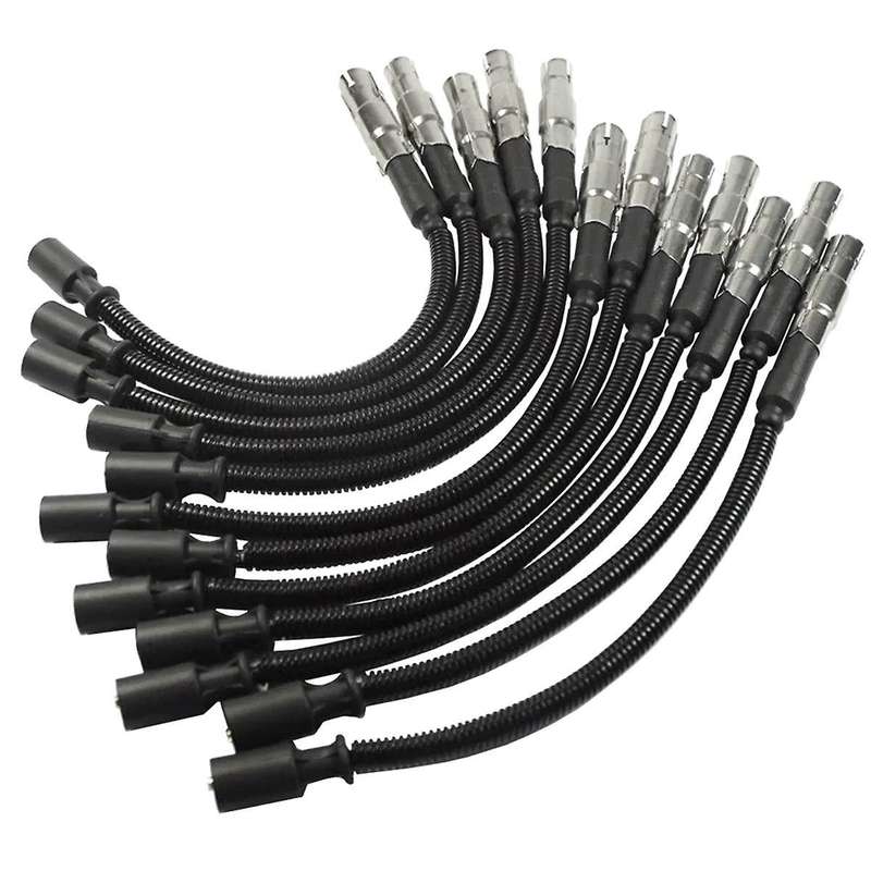 12PC Spark Plug Wires Ignition Wire for C E Class E320 W210 W203 W211 W220 W251 C240 C320 C55 11215