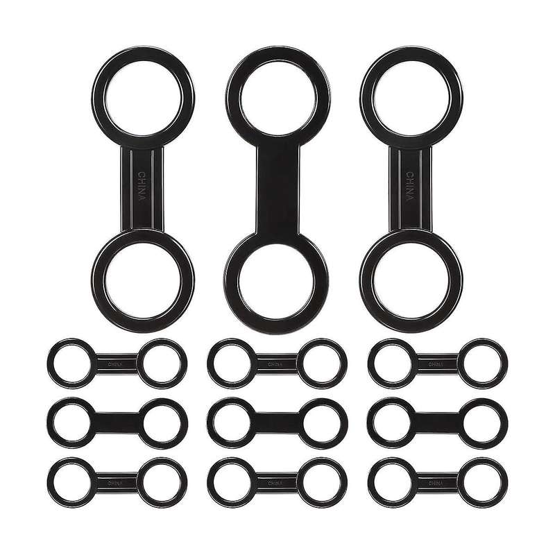 12Pc Silicone Snorkel Strap Keeper Dive Lock Kit,Dive Universal Plastic Clip Snorkel Strap Keeper Tu